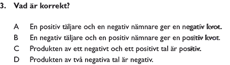 Fråga 3 